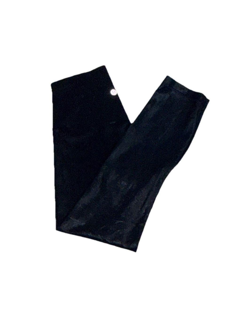 Lululemon Align High Rise Crop 23” Size 4 Foil Print Black